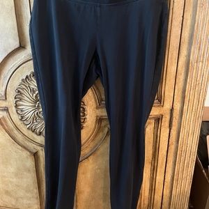 Lands End black leggings MP